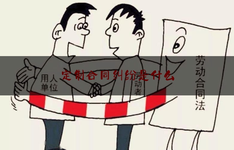 定制合同纠纷是什么(定制是什么意思)