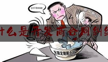 什么是开发商合同纠纷(与开发商纠纷找谁投诉)