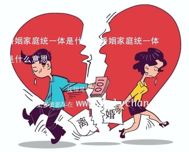 婚姻家庭统一体是什么,婚姻家庭统一体是什么意思