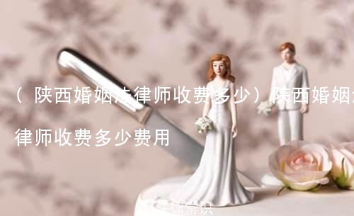 (陕西婚姻法律师收费多少)陕西婚姻法律师收费多少费用