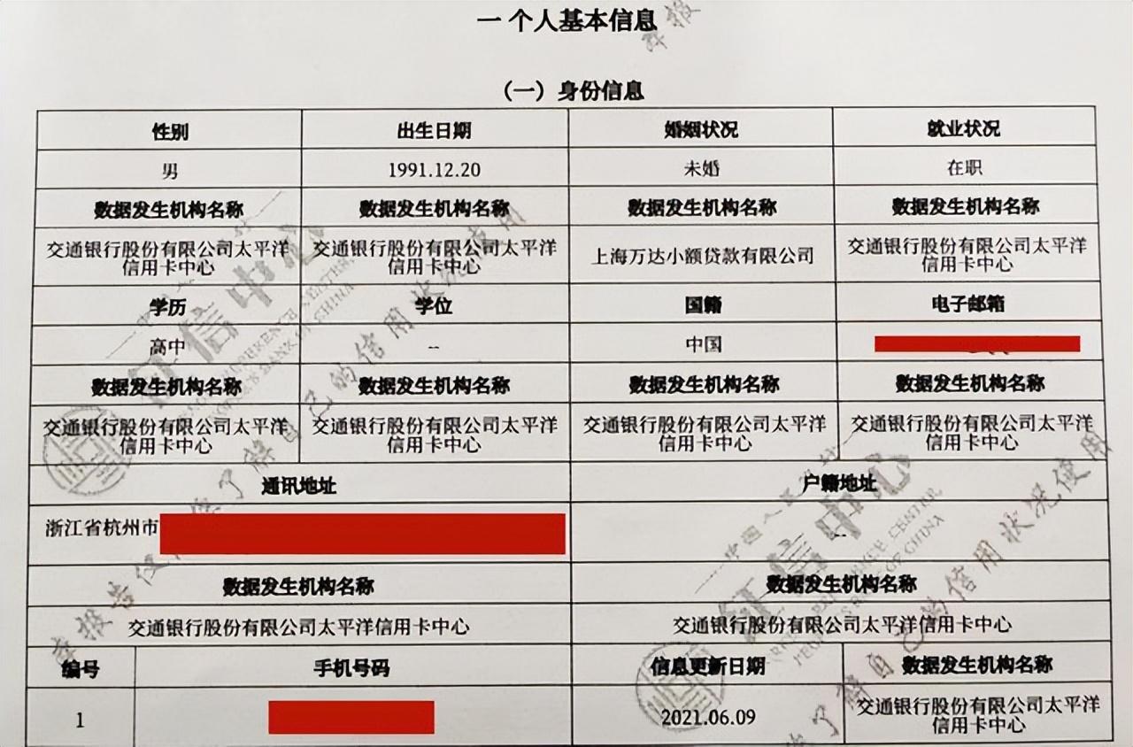 征信大数据花比逾期严重,别等了!征信报告真的很重要,资金周转前一定要了解吗