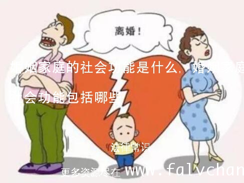 婚姻家庭的社会功能是什么,婚姻家庭的社会功能包括哪些