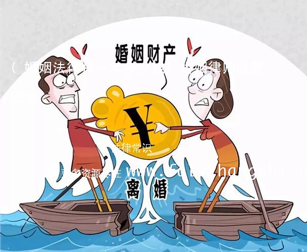 (婚姻法律师一年多少钱)婚姻律师收费标准