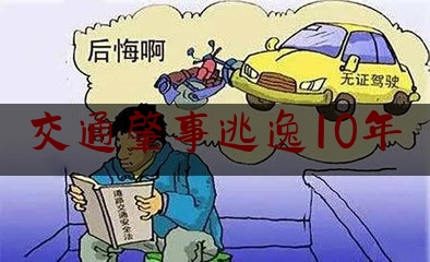 交通肇事逃逸10年（车辆剐蹭后迳行驶离，法院：构成交通肇事后逃逸，依法应担责）