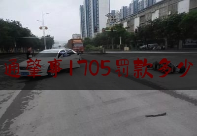 交通肇事1705罚款多少钱（端午节高速公路不免费吗?）