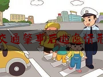 科普了解一下交通肇事后逃逸情形,酒驾追尾逃逸交警怎么处理