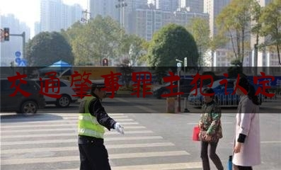 干货!交通肇事罪主犯认定,陈继武简介