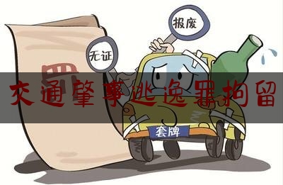 [阅读]秘闻消息:交通肇事逃逸罪拘留,肇事逃逸能不被拘留么