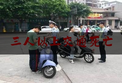 三人以上交通死亡（宝马撞车事件怎么样）