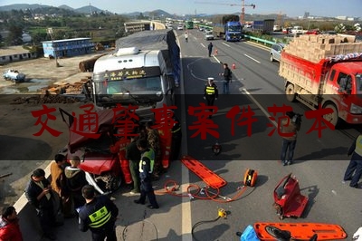 交通肇事案件范本（发生交通事故私了前，一定要了解这些（附交通事故私了协议范本））