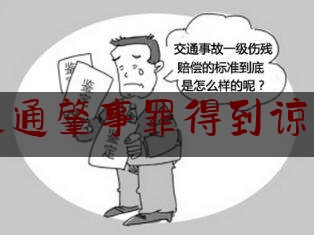 [见解]爆料知识:交通肇事罪得到谅解,交通肇事罪量刑标准司法解释