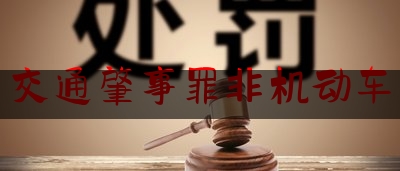 分享看法大全:交通肇事罪非机动车,凌晨撞车可以叫保险嘛