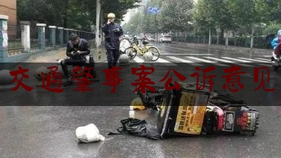 最新热点解说交通肇事案公诉意见,杨东升事件