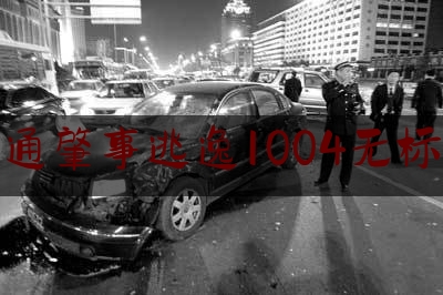 交通肇事逃逸1004无标题（2020交通新规定闯黄灯）