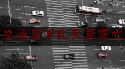 权威专业资讯:交通肇事几天后死亡,老人家离世的安慰语