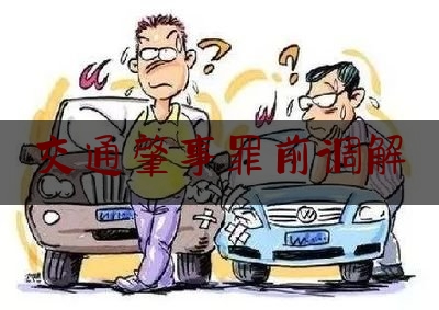 交通肇事罪前调解（调解在判决送达之前——一件机动车交通事故纠纷的化解）