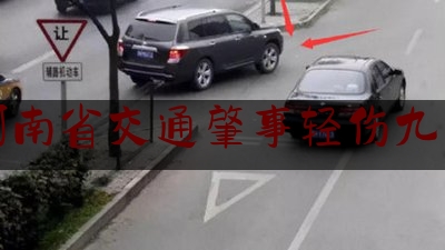 河南省交通肇事轻伤九级（（收藏）2018年河南省机动车交通事故/人身损害赔偿标准）