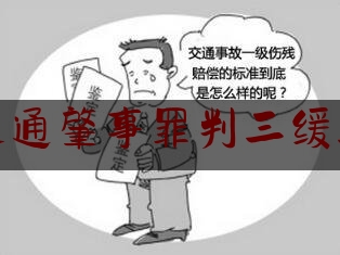 推荐看法报道:交通肇事罪判三缓五,道路交通事故处理程序规定