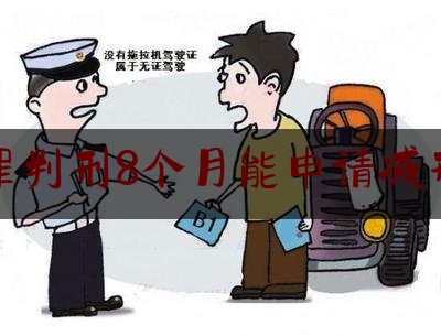 交通肇事罪判刑8个月能申请减刑或假释吗（被判处无期徒刑的罪犯）