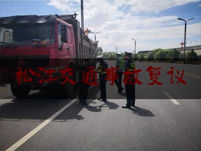 松江交通事故复议（上海网上行政复议）