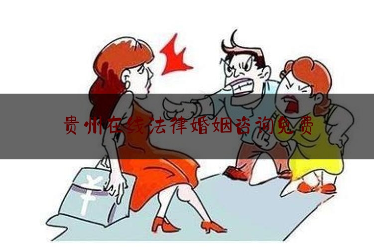 贵州在线法律婚姻咨询免费