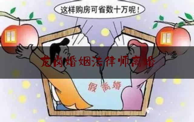 龙岗婚姻法律师离婚