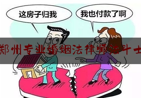 郑州专业婚姻法律师法斗士