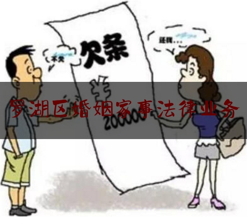 罗湖区婚姻家事法律业务