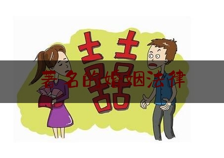 著名的婚姻法律（中国婚姻法律法规）