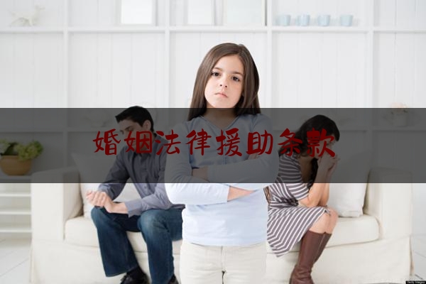 婚姻法律援助条款