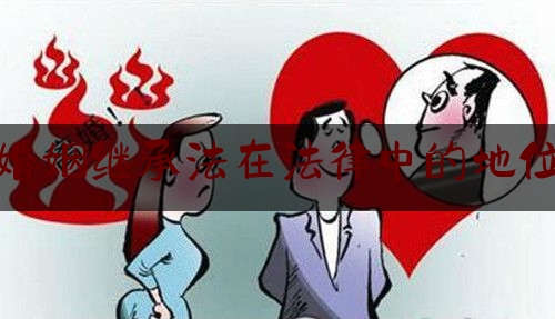 婚姻继承法在法律中的地位