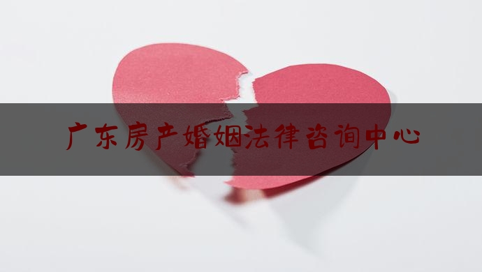 广东房产婚姻法律咨询中心