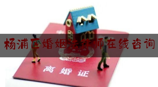 杨浦区婚姻法律师在线咨询