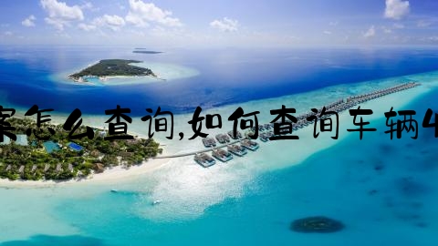 个人交通事故档案怎么查询,如何查询车辆4s店维修保养记录