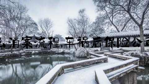 交通事故怎么消案流程,车祸后保险公司迟迟不理赔
