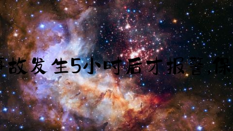 交通事故没有报案怎么赔偿,事故发生5小时后才报警,保险公司可以拒绝理赔吗为什么