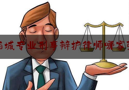 西城专业刑事辩护律师哪家强（西城区刑事律师电话号码）