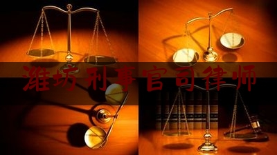 潍坊刑事官司律师（潍坊刑事官司律师电话）