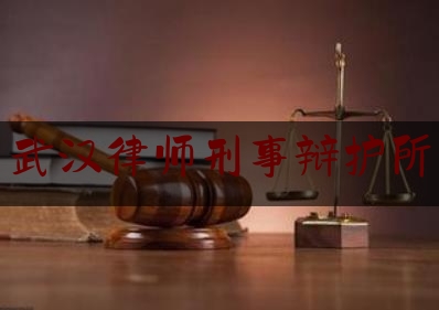 武汉律师刑事辩护所