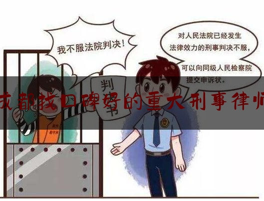 成都找口碑好的重大刑事律师（成都有名的刑事犯罪律师）