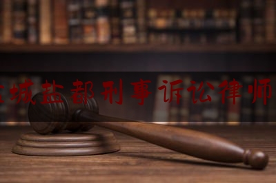 盐城盐都刑事诉讼律师费（盐城最好的刑事律师）