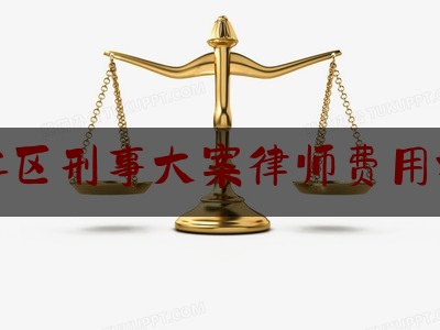 滨江区刑事大案律师费用标准（滨江区刑事大案律师费用标准表）