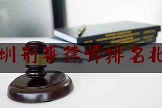 深圳刑事律师排名北京（深圳市刑事律师排名）