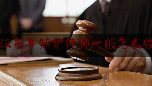 武汉刑事辩护律师一般怎么收费（武汉本地刑事辩护律师）