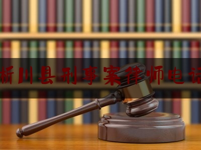 最新热点解说淅川县刑事案律师电话,公安大走访工作总结