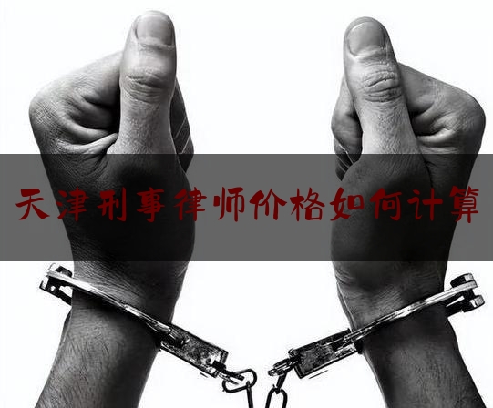 天津刑事律师价格如何计算（天津当地刑事律师）
