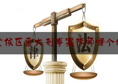 权威干货速递:武侯区重大刑事案律师哪个好,北京市京师律师事务所