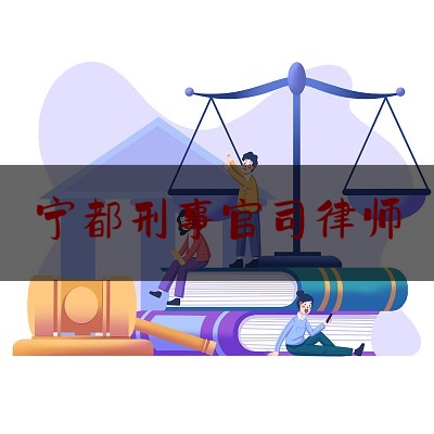 宁都刑事官司律师