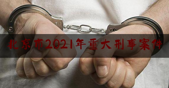 北京市2021年重大刑事案件（北京刑事案件犯罪率）