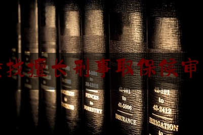 龙陵找擅长刑事取保候审律师（律师坑人的取保候审）